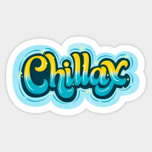 Chill and Relax Sticker